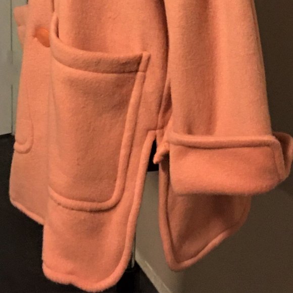 NORTHERN STYLE Oversized Peach Fleece Jacket - Picture 6 of 12